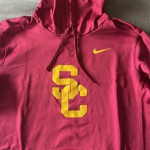 USC NIKE - ThermaFit Hoodie - Large